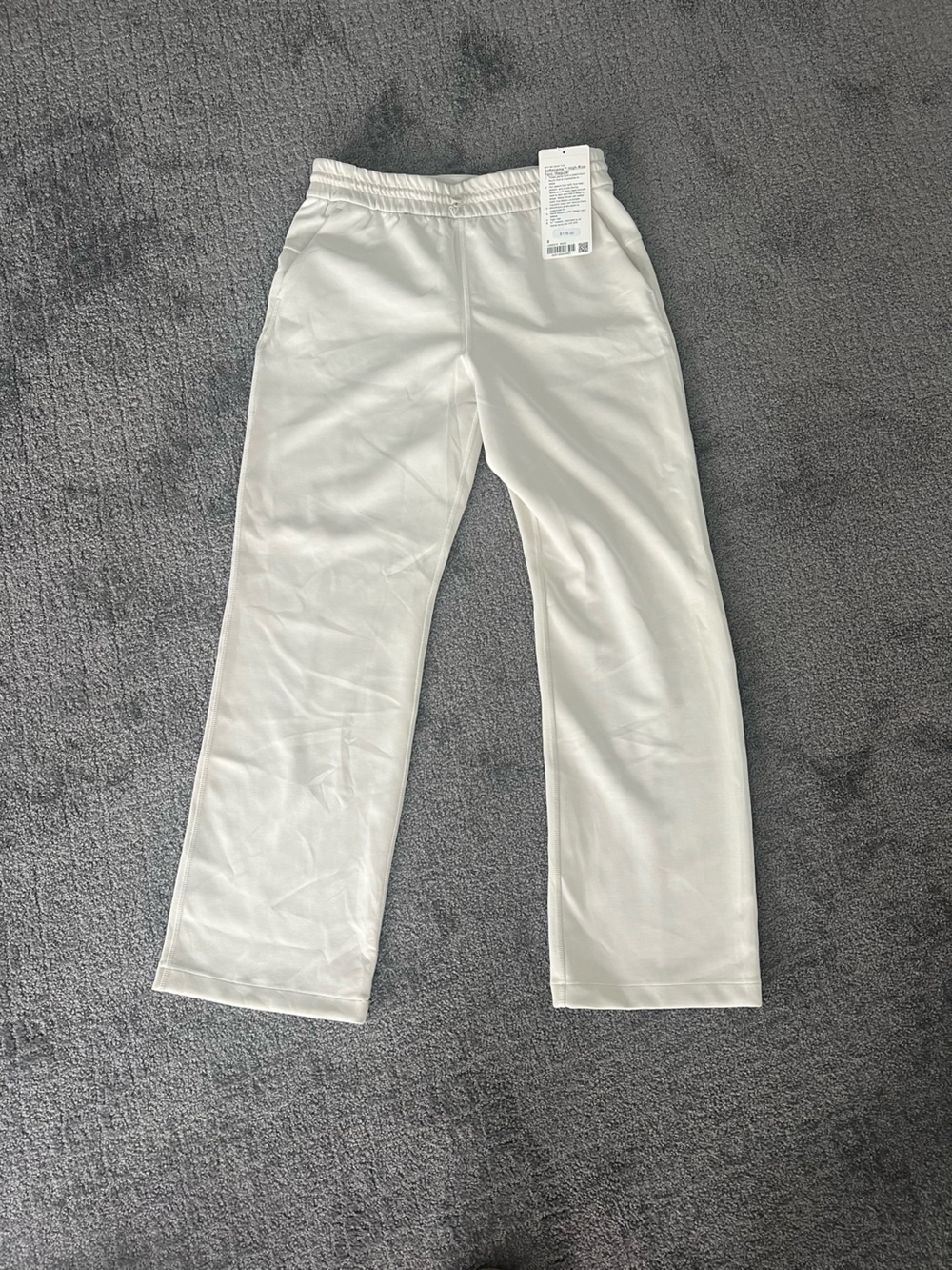lululemon athletica Men's White Performance Stretch Pants